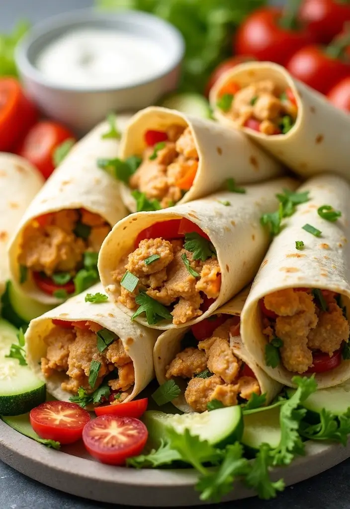 25 Baked Ranch Chicken Breast Recipes That Burst with Flavor 15 25 Baked Ranch Chicken Breast Recipes That Burst with Flavor - 14. Ranch Chicken Tortilla Wraps