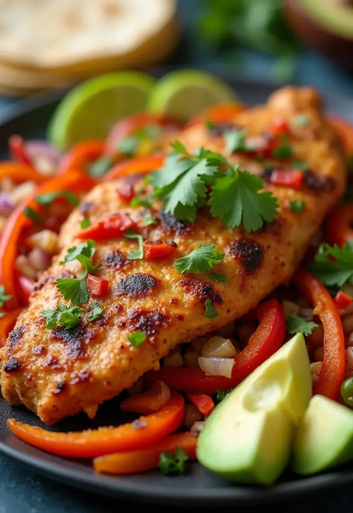 25 Baked Ranch Chicken Breast Recipes That Burst with Flavor 8 25 Baked Ranch Chicken Breast Recipes That Burst with Flavor - 7. Ranch Chicken Fajitas