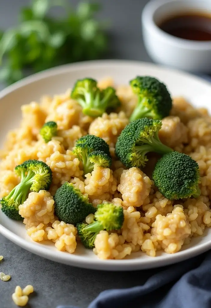 27 Broccoli and Chicken Casserole Recipes That Feel Like Home - 12. Broccoli Chicken Casserole with Cauliflower Rice