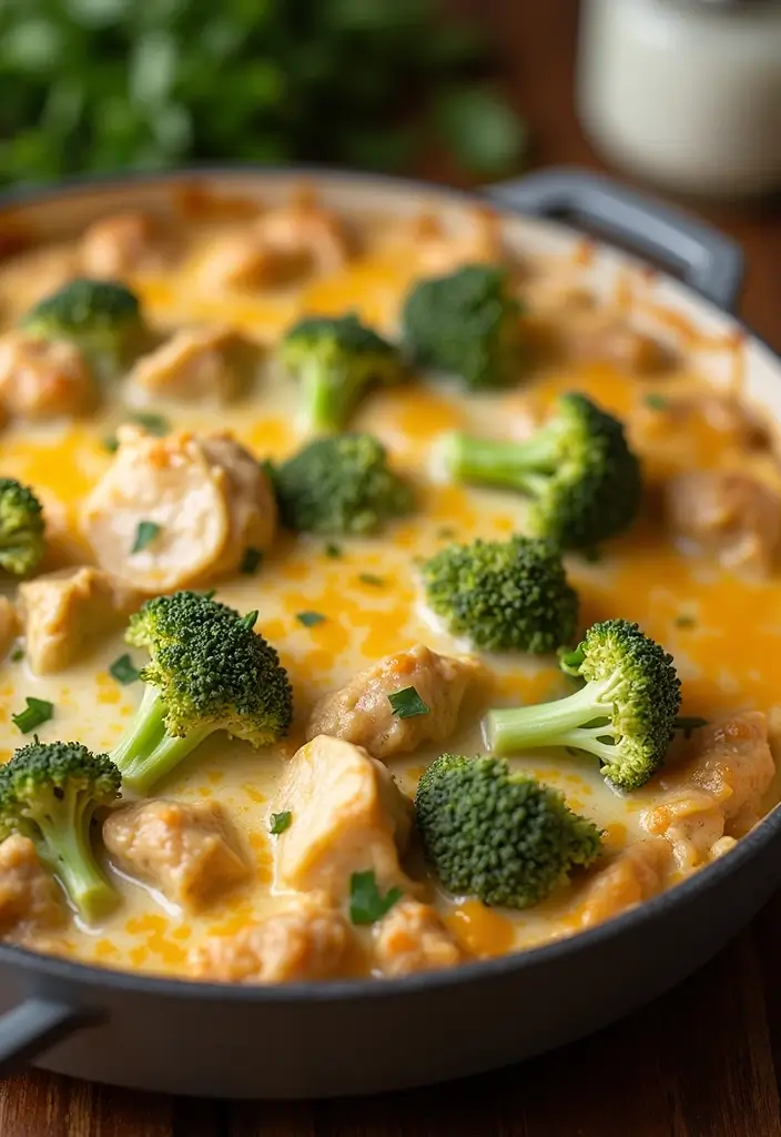 27 Broccoli and Chicken Casserole Recipes That Feel Like Home - 13. Ranch Chicken Broccoli Casserole