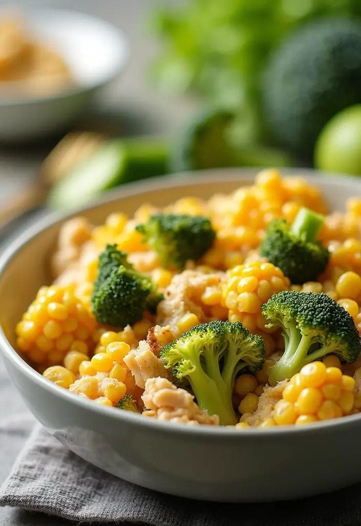 27 Broccoli and Chicken Casserole Recipes That Feel Like Home - 24. Broccoli Chicken Casserole with Corn