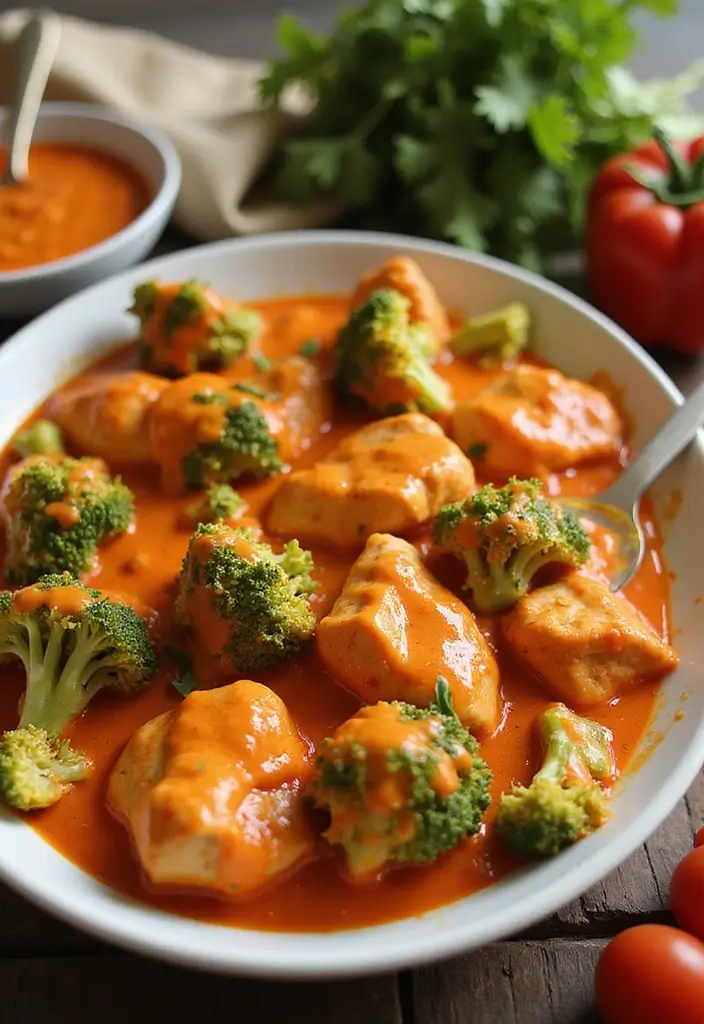 27 Broccoli and Chicken Casserole Recipes That Feel Like Home - 7. Spicy Buffalo Chicken Broccoli Casserole