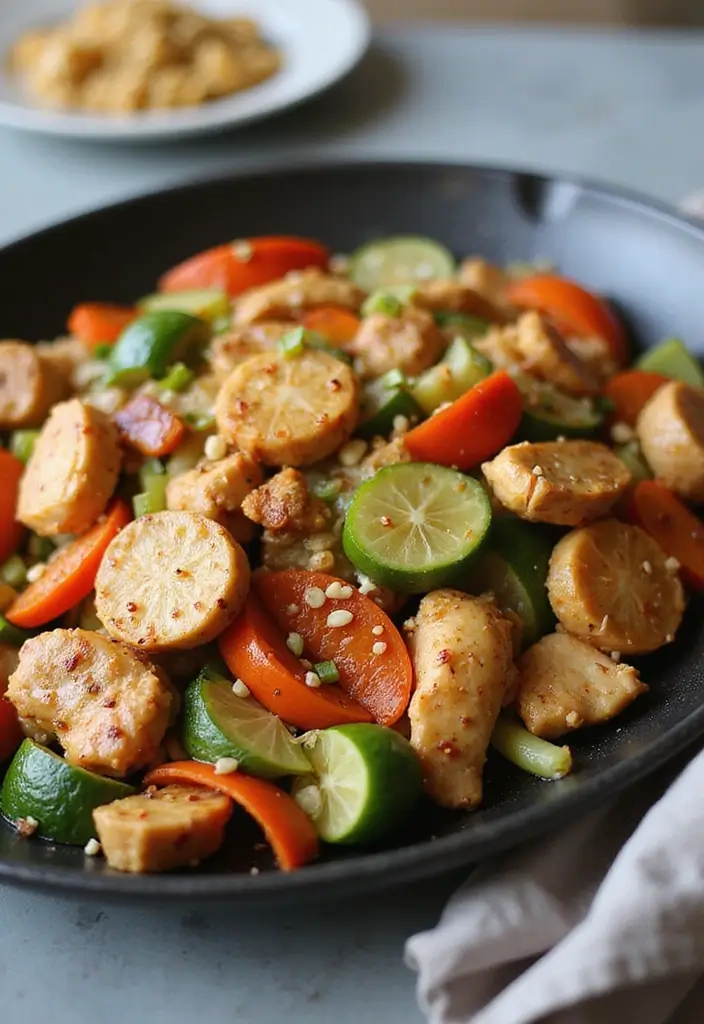 27 Easy Chicken Dinner Recipes Healthy & Full of Protein - 11. Chicken and Vegetable Stir-Fry