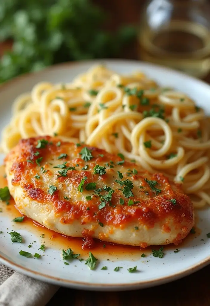 27 Easy Chicken Dinner Recipes Healthy & Full of Protein - 15. Baked Parmesan Chicken