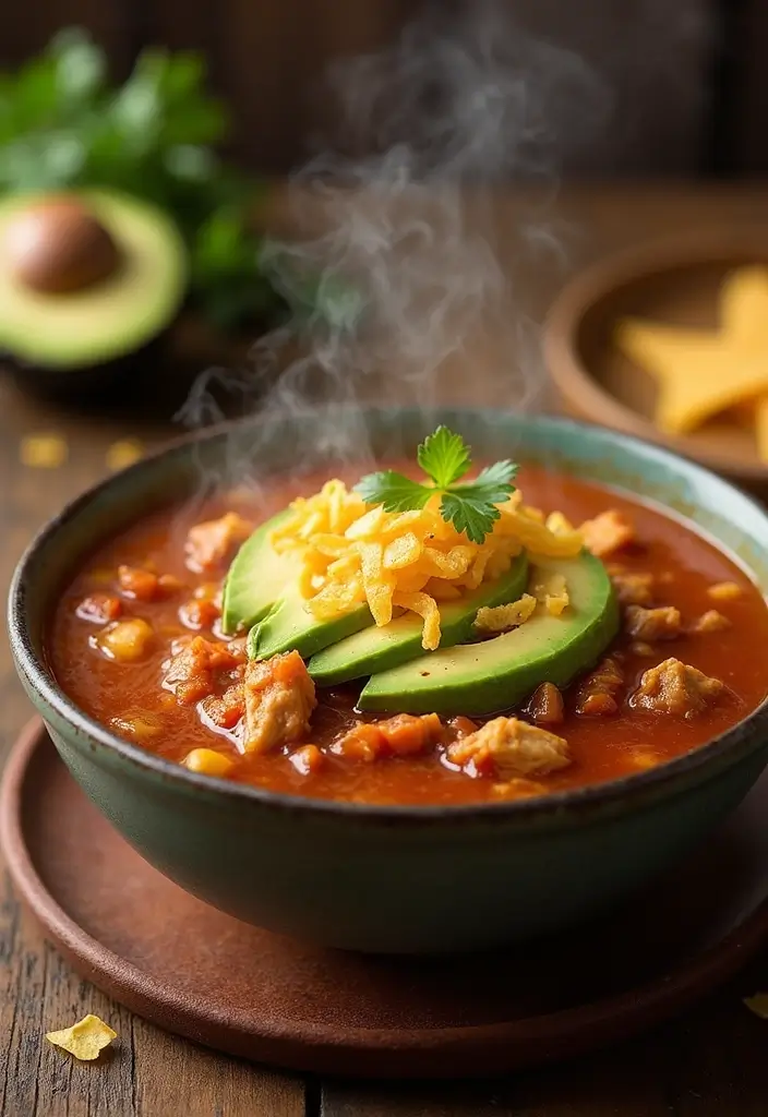 27 Easy Chicken Dinner Recipes Healthy & Full of Protein - 18. Chicken Tortilla Soup