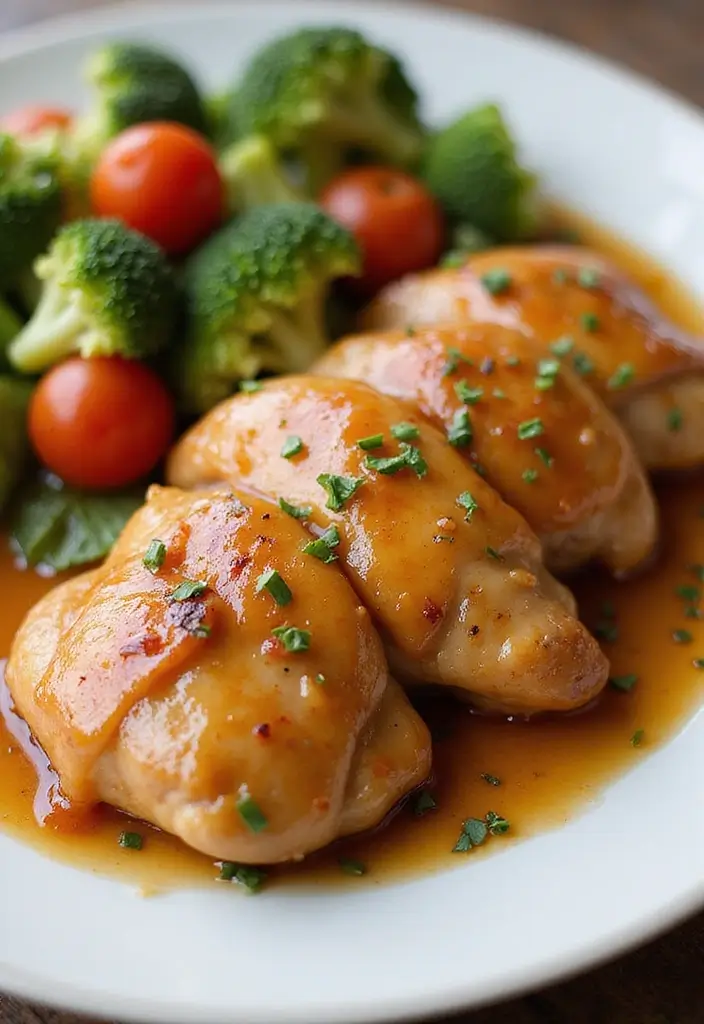 27 Easy Chicken Dinner Recipes Healthy & Full of Protein - 23. Apricot Ginger Chicken
