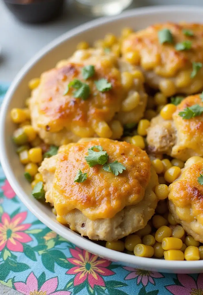 27 French Onion Chicken Bubble Up Recipes That Are Creative & Fun 28 27 French Onion Chicken Bubble Up Recipes That Are Creative & Fun - 27. French Onion Chicken Bubble Up with Sweet Corn