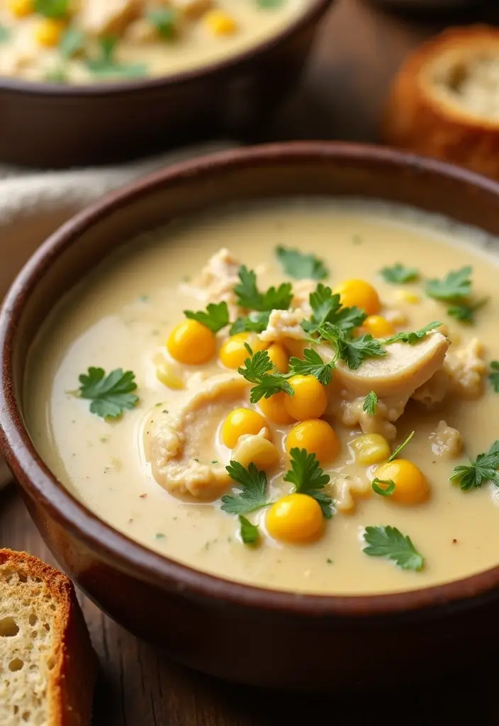 27 Hidden Valley Ranch Chicken Recipes That Are Creamy & Easy 19 27 Hidden Valley Ranch Chicken Recipes That Are Creamy & Easy - 18. Creamy Ranch Chicken and Corn Chowder