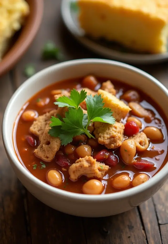 27 Hidden Valley Ranch Chicken Recipes That Are Creamy & Easy 22 27 Hidden Valley Ranch Chicken Recipes That Are Creamy & Easy - 21. Ranch Chicken and Bean Chili