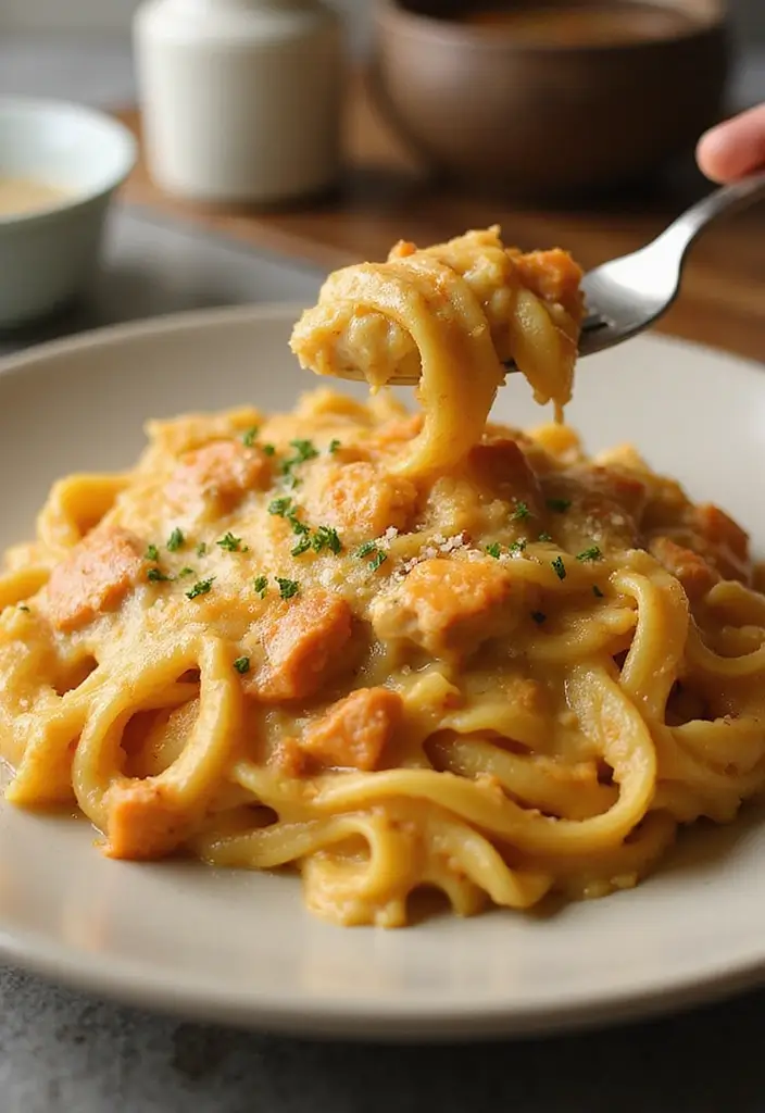 27 Hidden Valley Ranch Chicken Recipes That Are Creamy & Easy 28 27 Hidden Valley Ranch Chicken Recipes That Are Creamy & Easy - 27. Ranch Chicken Fettuccine Bake