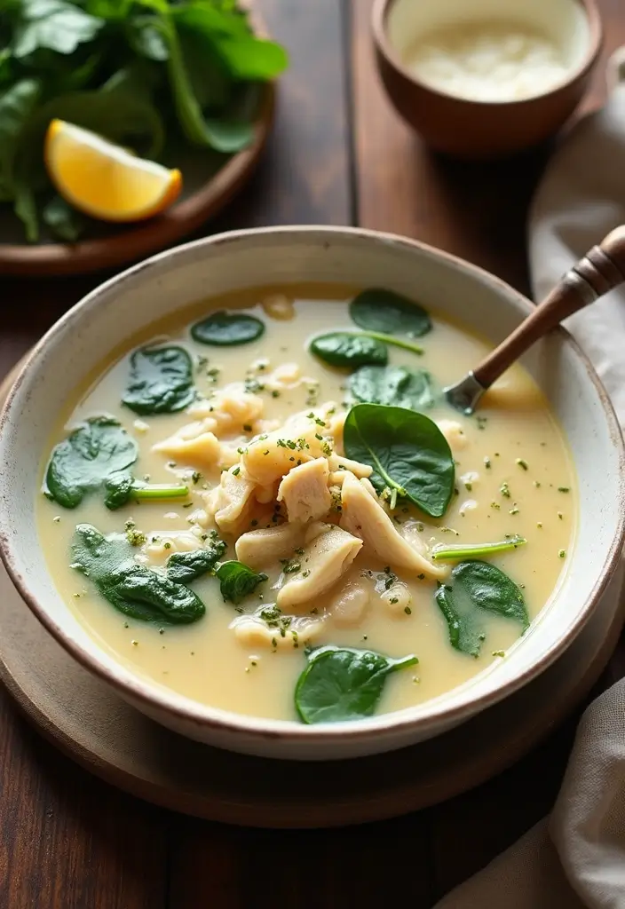 27 Keto Shredded Chicken Recipes That Are Perfect for Meal Prep 3 27 Keto Shredded Chicken Recipes That Are Perfect for Meal Prep - 2. Creamy Garlic Chicken Soup