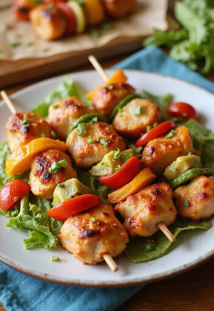 27 Keto Shredded Chicken Recipes That Are Perfect for Meal Prep 25 27 Keto Shredded Chicken Recipes That Are Perfect for Meal Prep - 24. Hawaiian BBQ Chicken Skewers