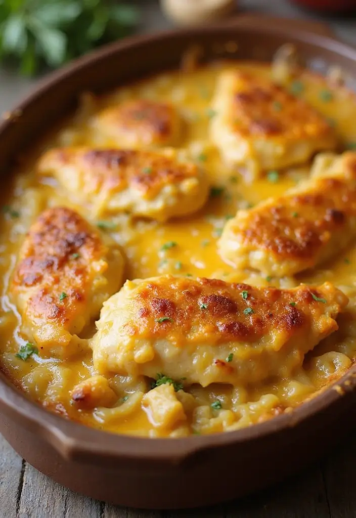 27 Keto Shredded Chicken Recipes That Are Perfect for Meal Prep 7 27 Keto Shredded Chicken Recipes That Are Perfect for Meal Prep - 6. Cheesy Chicken Casserole