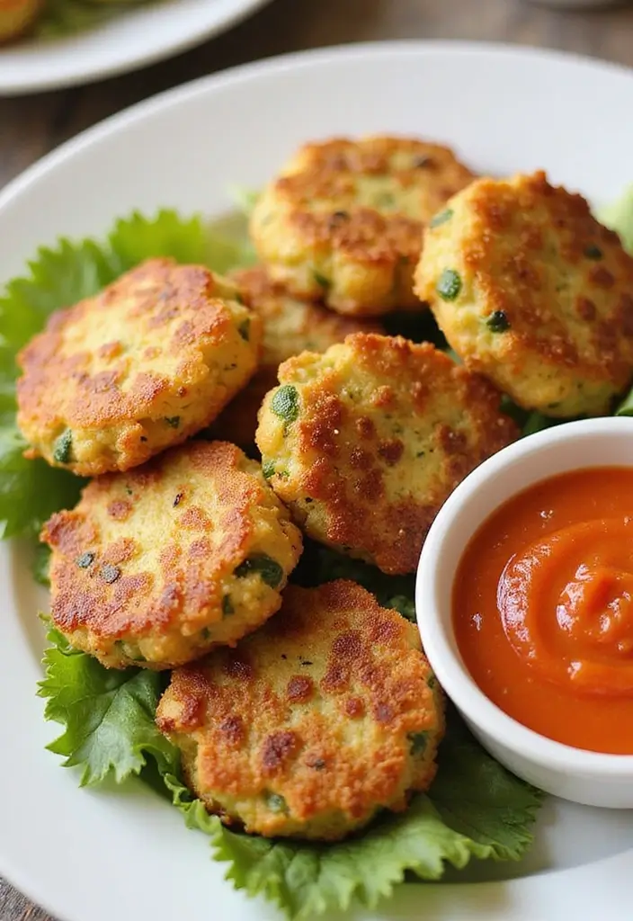 27 Keto Shredded Chicken Recipes That Are Perfect for Meal Prep 9 27 Keto Shredded Chicken Recipes That Are Perfect for Meal Prep - 8. Chicken Zucchini Fritters