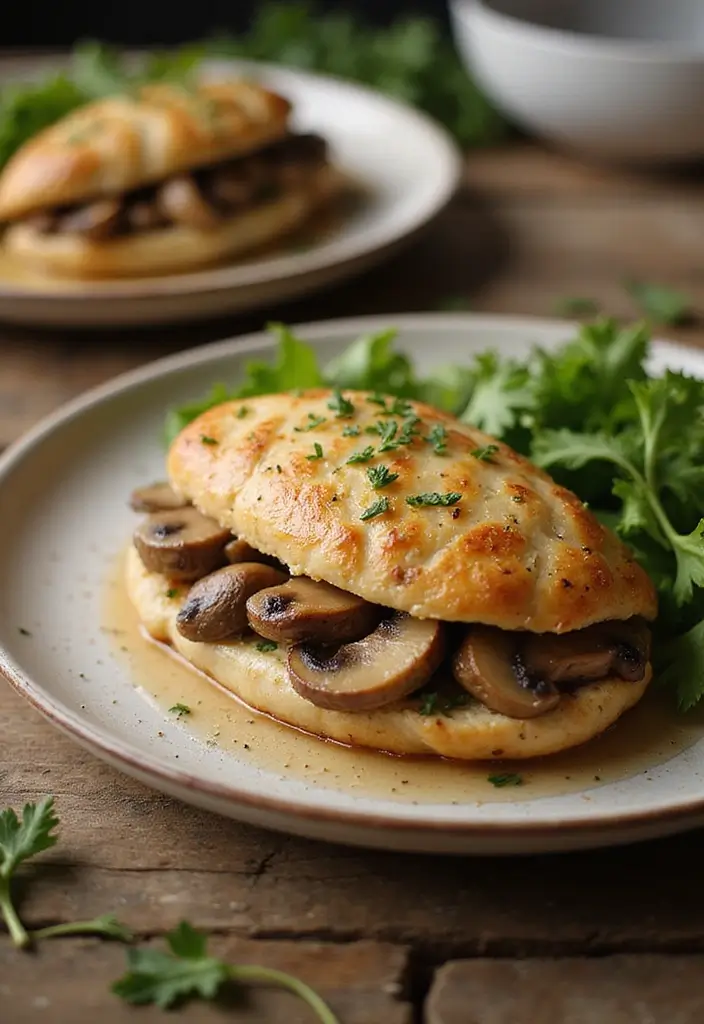 27 Mushroom Stuffed Chicken Breast Recipes That Feel Fancy Yet Easy - 1. Classic Mushroom-Stuffed Chicken Breasts