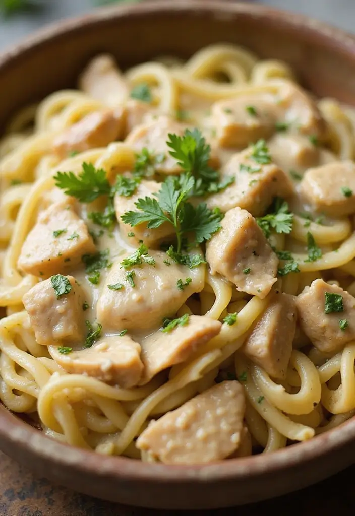 27 One Pot Marry Me Chicken Pasta Recipes That Wow Every Time - 1. Creamy Garlic Chicken Pasta