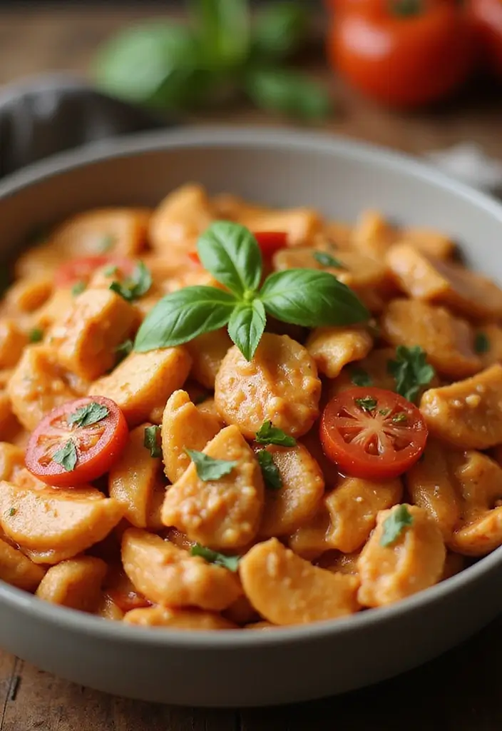 27 One Pot Marry Me Chicken Pasta Recipes That Wow Every Time - 12. One Pot Creamy Tomato Chicken Pasta