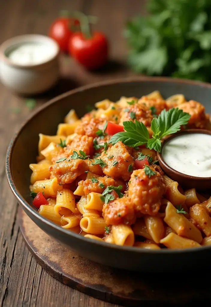 27 One Pot Marry Me Chicken Pasta Recipes That Wow Every Time - 16. One Pot BBQ Ranch Chicken Pasta