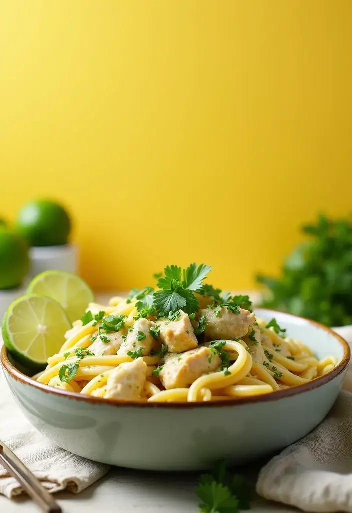27 One Pot Marry Me Chicken Pasta Recipes That Wow Every Time - 27. One Pot Creamy Cilantro Lime Chicken Pasta