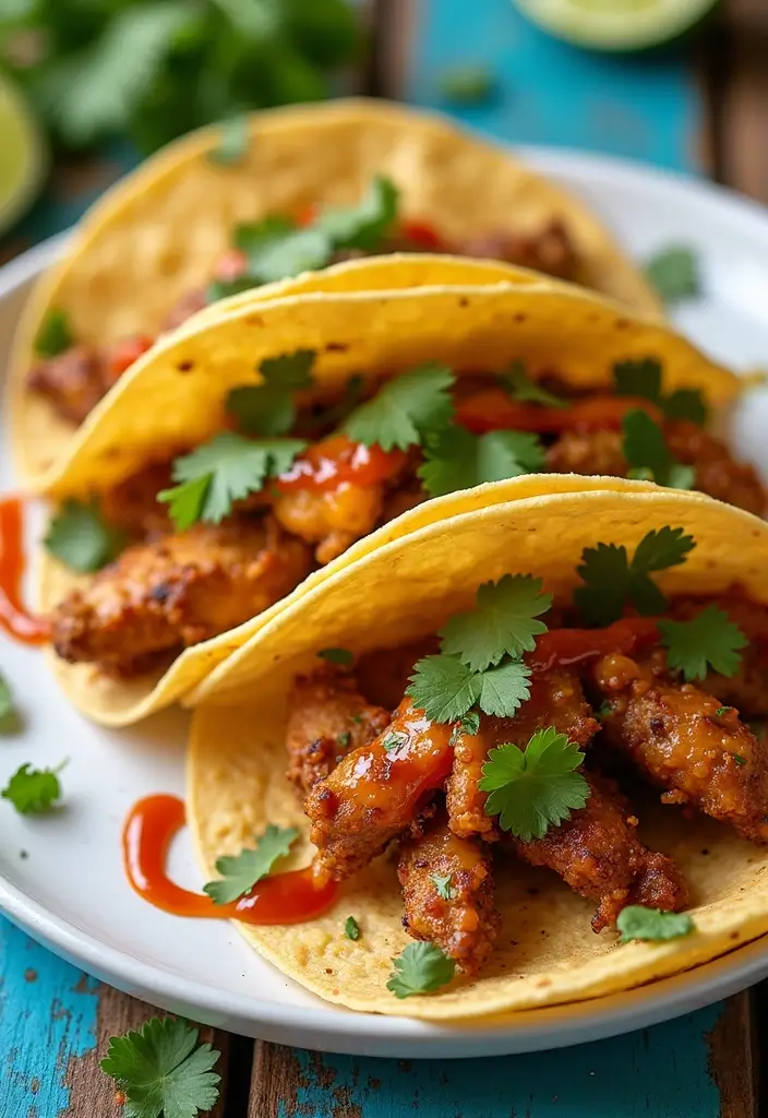28 Cilantro Lime Chicken Tacos Recipes That Are Fresh & Zesty 13 28 Cilantro Lime Chicken Tacos Recipes That Are Fresh & Zesty - 12. Cilantro Lime Chicken Tacos with Chipotle Sauce