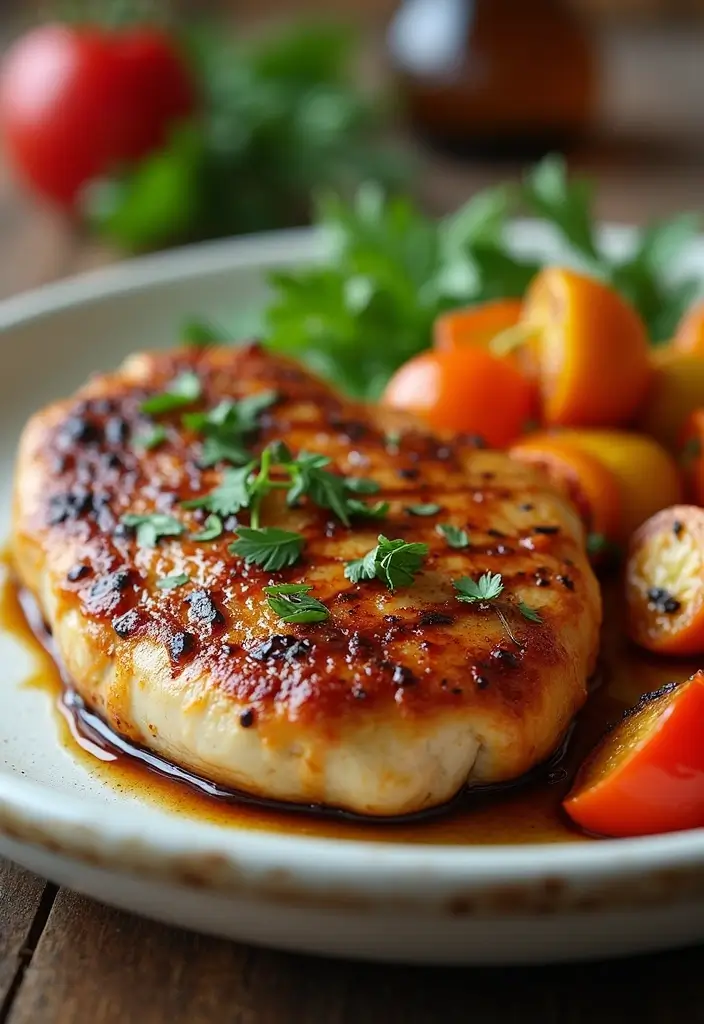28 Healthy Chicken Cutlet Recipes That Are Crispy and Clean - 23. Balsamic Glazed Chicken Cutlets