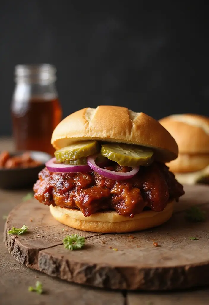 29 Baked Chicken Sandwich Recipes That Are Crispy & Filling - 14. Smoky Barbecue Chicken Sandwich