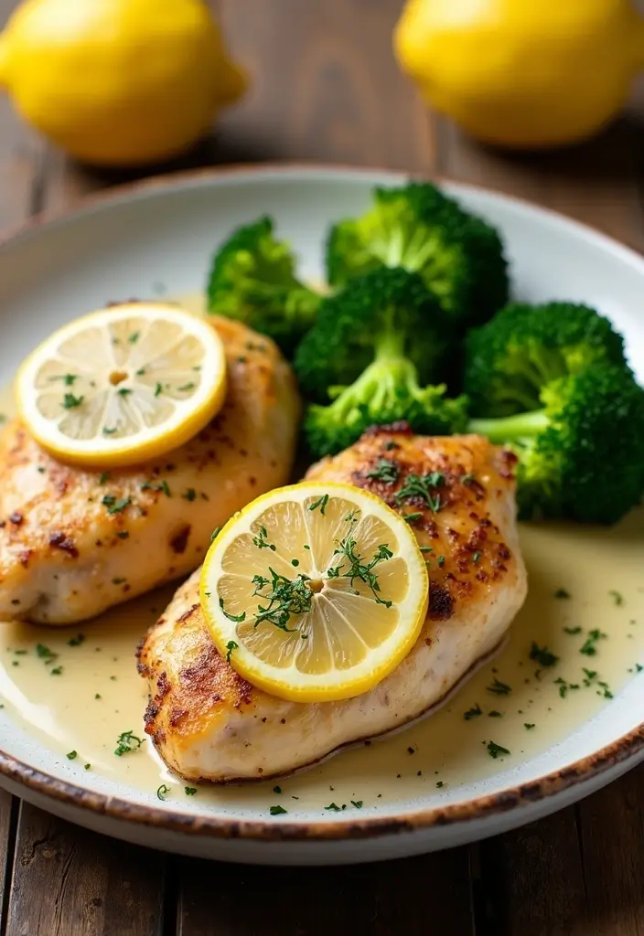 29 Baked Chicken and Broccoli Recipes for Healthy Comfort Dinners 2 29 Baked Chicken and Broccoli Recipes for Healthy Comfort Dinners - 1. Lemon Garlic Baked Chicken and Broccoli