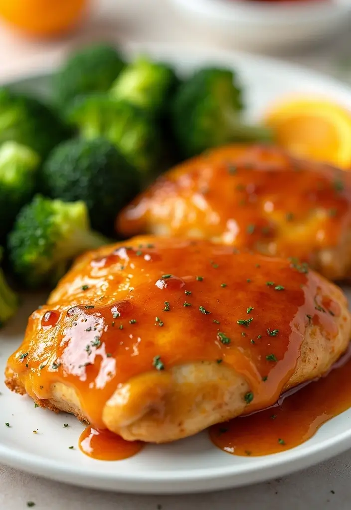 29 Baked Chicken and Broccoli Recipes for Healthy Comfort Dinners 14 29 Baked Chicken and Broccoli Recipes for Healthy Comfort Dinners - 13. Orange Glazed Chicken and Broccoli