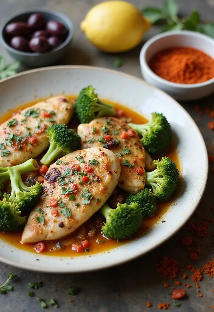 29 Baked Chicken and Broccoli Recipes for Healthy Comfort Dinners 16 29 Baked Chicken and Broccoli Recipes for Healthy Comfort Dinners - 15. Greek Chicken and Broccoli Bake