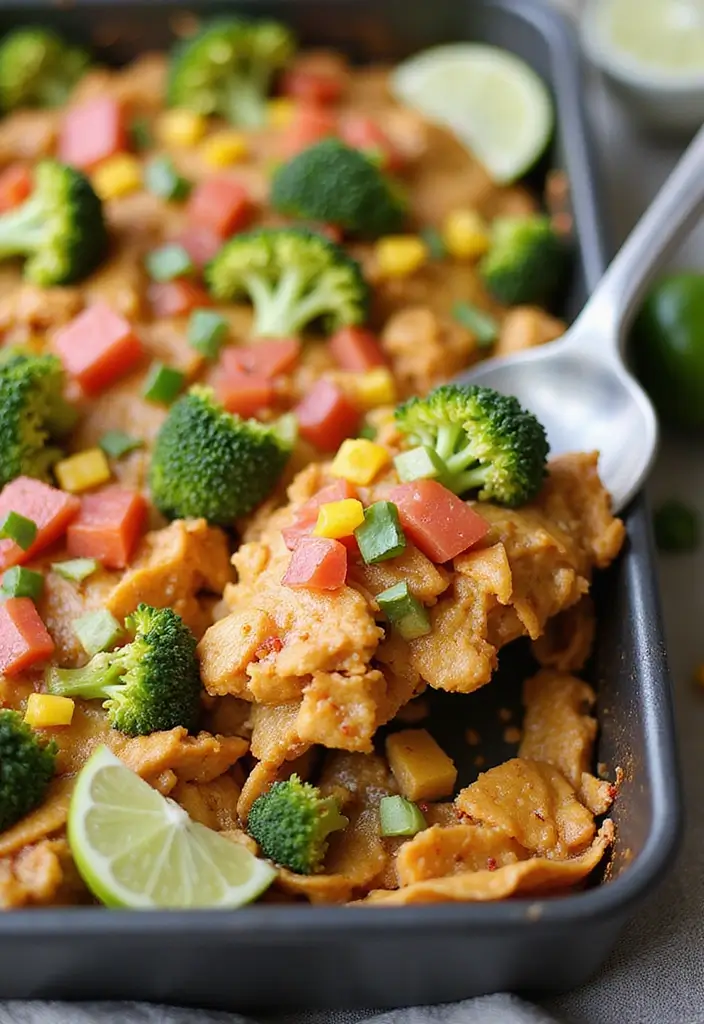 29 Baked Chicken and Broccoli Recipes for Healthy Comfort Dinners 21 29 Baked Chicken and Broccoli Recipes for Healthy Comfort Dinners - 20. Taco Chicken and Broccoli Bake