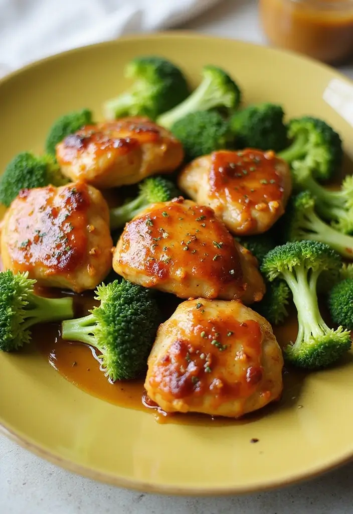 29 Baked Chicken and Broccoli Recipes for Healthy Comfort Dinners 4 29 Baked Chicken and Broccoli Recipes for Healthy Comfort Dinners - 3. Honey Mustard Chicken and Broccoli