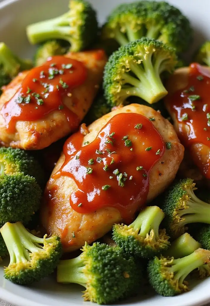 29 Baked Chicken and Broccoli Recipes for Healthy Comfort Dinners 9 29 Baked Chicken and Broccoli Recipes for Healthy Comfort Dinners - 8. Barbecue Chicken and Broccoli Bake