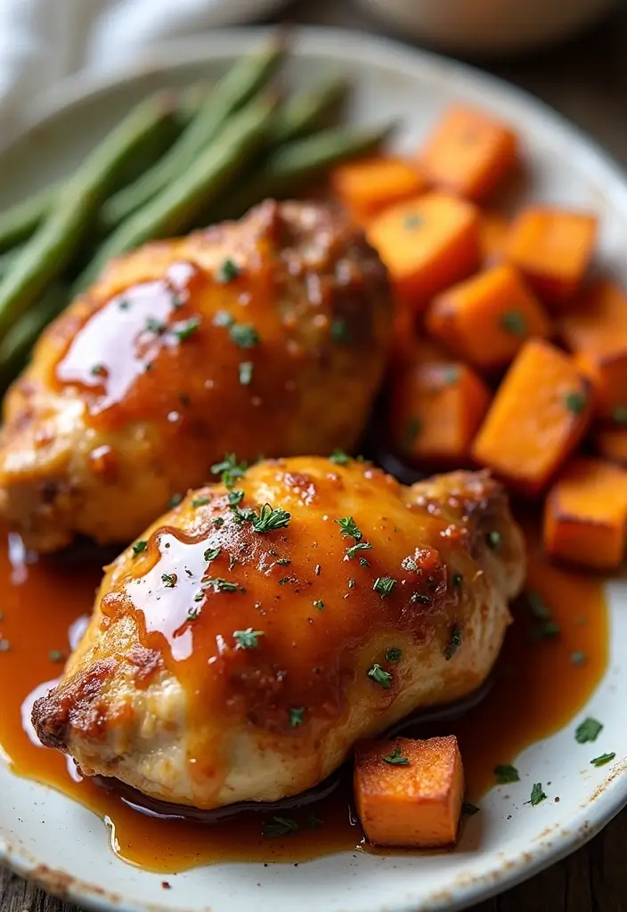 29 Blackstone Chicken Recipes That Are Perfect for Flat Top Grills - 20. Maple Glazed Chicken