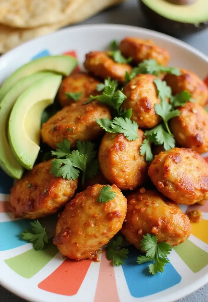 29 Chicken Breast Bites Recipes That Are Easy & Protein-Packed - 12. Chipotle Chicken Bites
