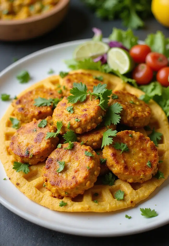 29 Chicken Chaffle Recipe Keto Versions That Are Crispy & Low-Carb 27 29 Chicken Chaffle Recipe Keto Versions That Are Crispy & Low-Carb - 26. Curried Chicken Chaffle