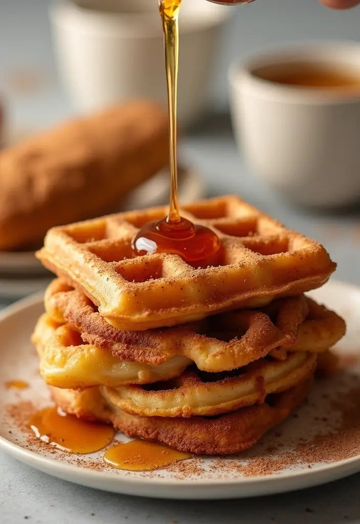 29 Chicken Chaffle Recipe Keto Versions That Are Crispy & Low-Carb 10 29 Chicken Chaffle Recipe Keto Versions That Are Crispy & Low-Carb - 9. Cinnamon Sugar Chicken Chaffle