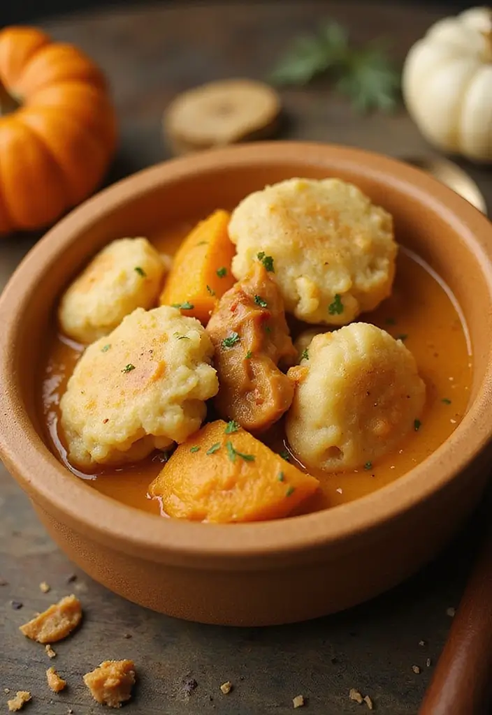 29 Chicken and Dumplings Recipe Variations That Are Comfort Food Goals 26 29 Chicken and Dumplings Recipe Variations That Are Comfort Food Goals - 25. Pumpkin Chicken and Dumplings