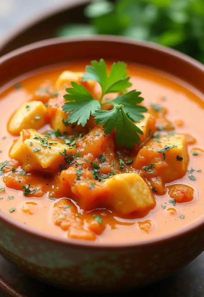 29 Crockpot Creamy Chicken Parmesan Soup Recipes That Are Rich & Smooth - 27. Sriracha Creamy Chicken Parmesan Soup