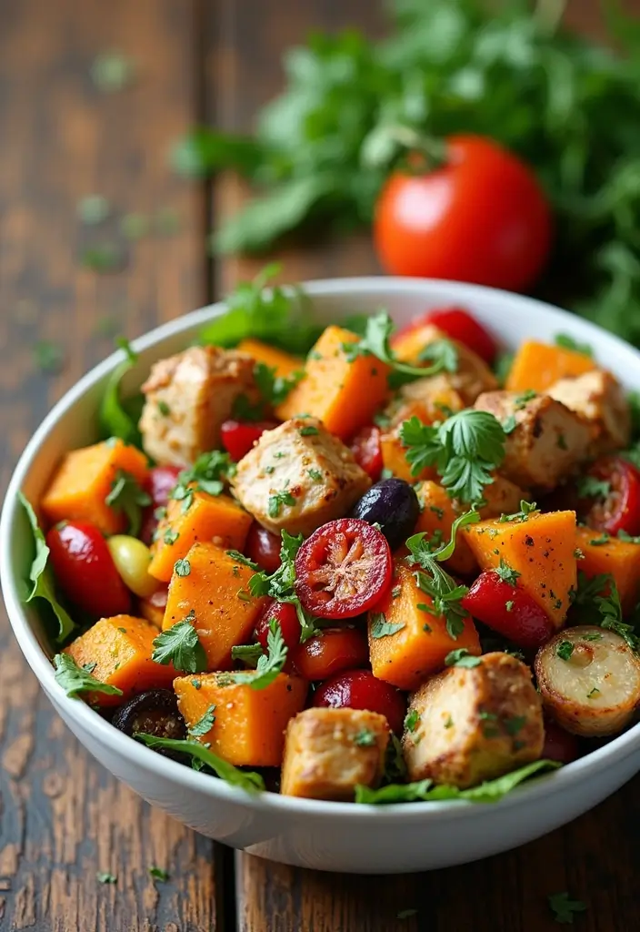 29 Recipes for Chicken Salad That's Creamy & Crunchy Perfection - 16. Sweet Potato Chicken Salad