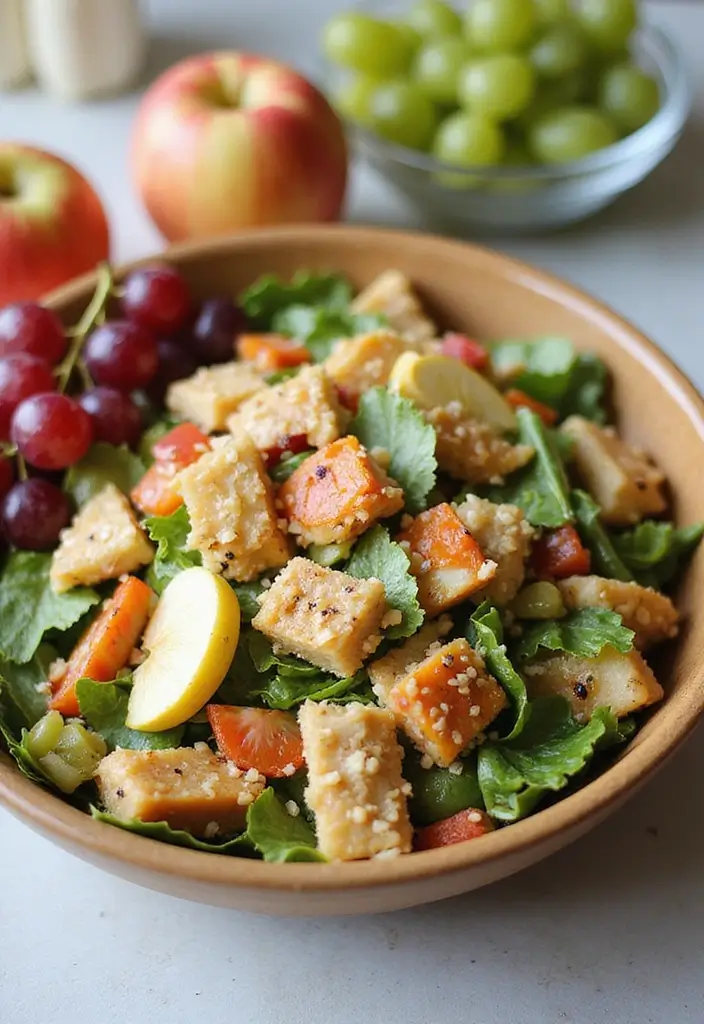 29 Recipes for Chicken Salad That's Creamy & Crunchy Perfection - 20. Apple Cider Vinegar Chicken Salad