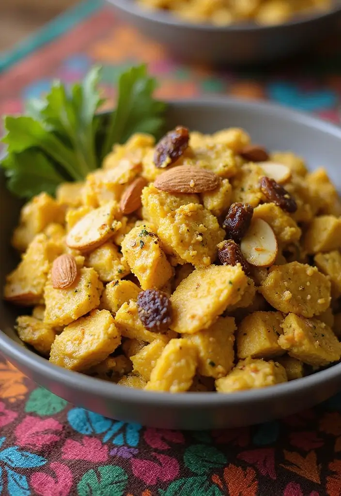 29 Recipes for Chicken Salad That's Creamy & Crunchy Perfection - 22. Curried Chicken Salad