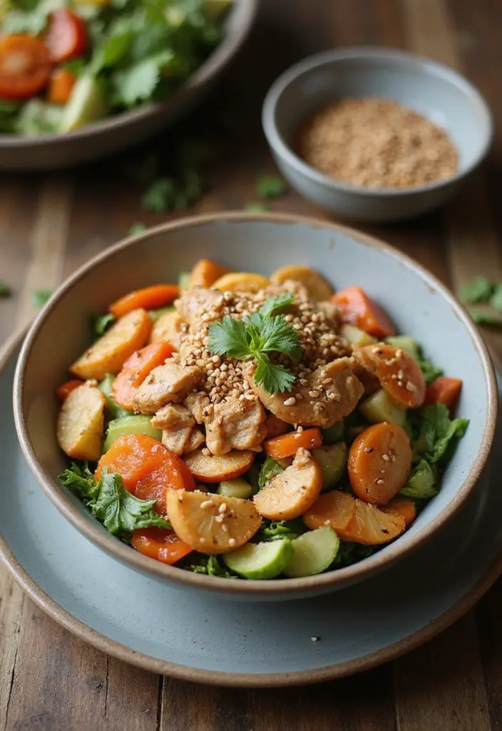 29 Recipes for Chicken Salad That's Creamy & Crunchy Perfection - 24. Miso Chicken Salad