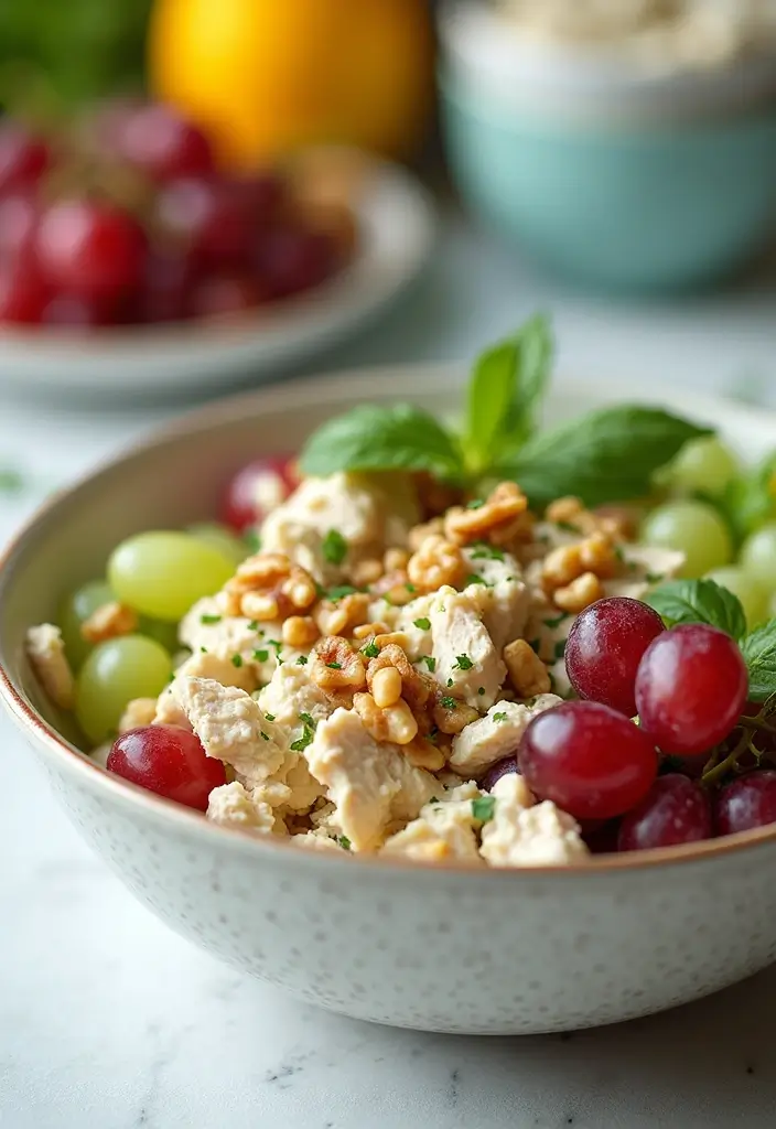 29 Recipes for Chicken Salad That's Creamy & Crunchy Perfection - 3. Greek Yogurt Chicken Salad