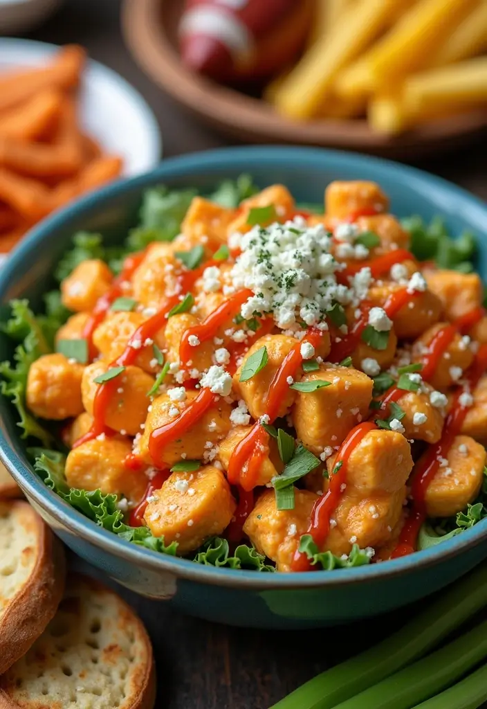29 Recipes for Chicken Salad That's Creamy & Crunchy Perfection - 8. Buffalo Chicken Salad