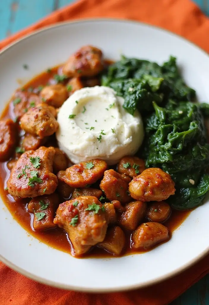 29 Smothered Chicken with Creamed Spinach Recipes That Are Rich & Comforting 12 29 Smothered Chicken with Creamed Spinach Recipes That Are Rich & Comforting - 11. Cajun Smothered Chicken