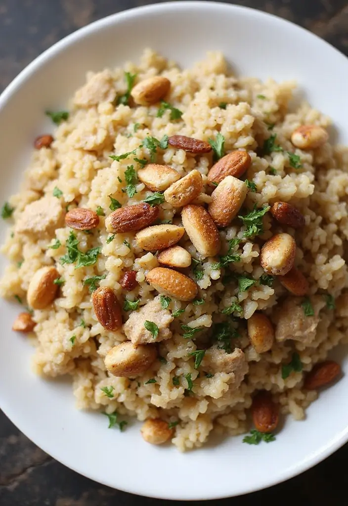 30 Ground Chicken and Rice Recipes That Are Protein-Packed & Easy - 16. Ground Chicken and Rice Pilaf