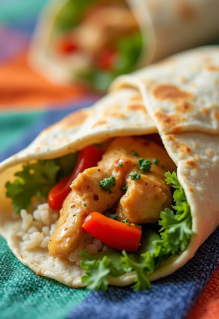 30 Honey Garlic Chicken and Rice Recipes That Are Simple & Addictive 25 30 Honey Garlic Chicken and Rice Recipes That Are Simple & Addictive - 24. Honey Garlic Chicken and Rice Wraps