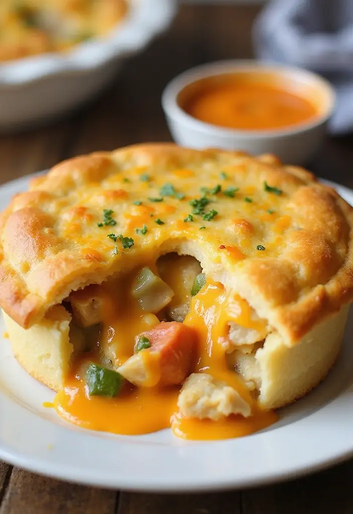 30 Quick Chicken Pot Pie Recipes That Save Busy Nights 12 30 Quick Chicken Pot Pie Recipes That Save Busy Nights - 11. Cheesy Chicken Pot Pie