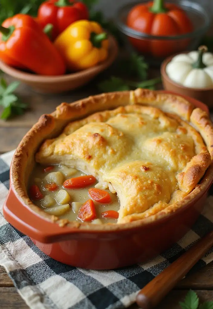30 Quick Chicken Pot Pie Recipes That Save Busy Nights 28 30 Quick Chicken Pot Pie Recipes That Save Busy Nights - 27. Chicken Pot Pie with Bell Peppers