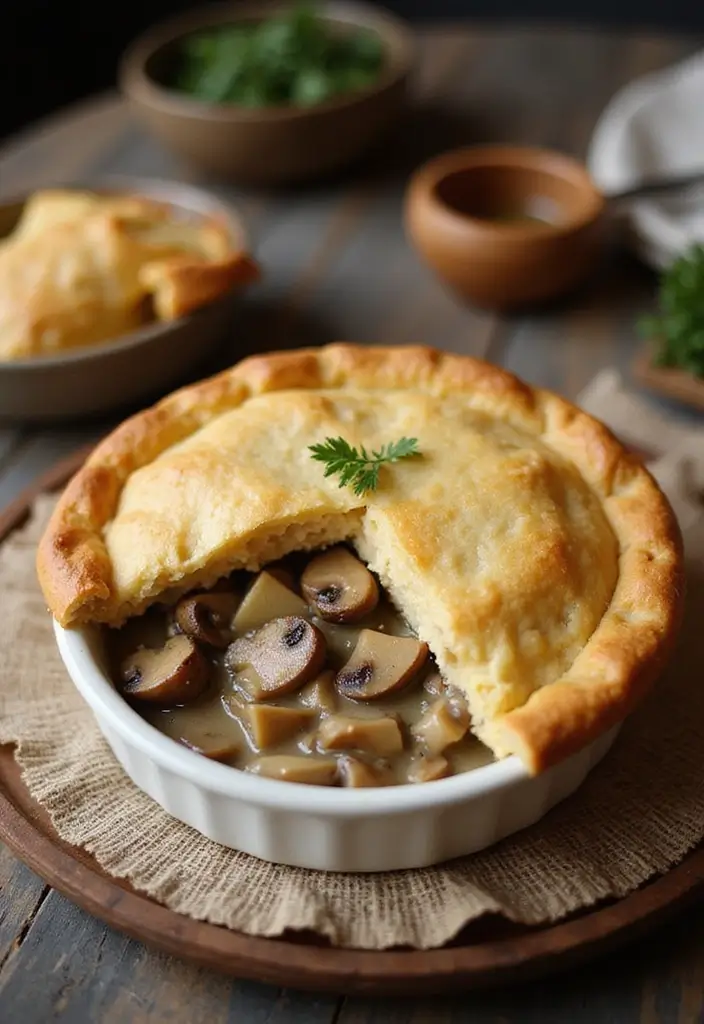 30 Quick Chicken Pot Pie Recipes That Save Busy Nights 4 30 Quick Chicken Pot Pie Recipes That Save Busy Nights - 3. Creamy Mushroom Chicken Pot Pie